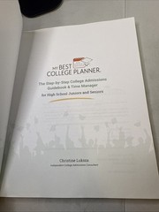 My Best College Planner – August 2024 December 2025 Christine Luksza