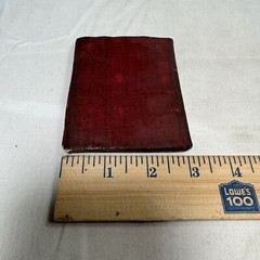 MINATURE LIBRARY BOOK 1925 RED BARRACK ROOM BALLADS BY KIPLING