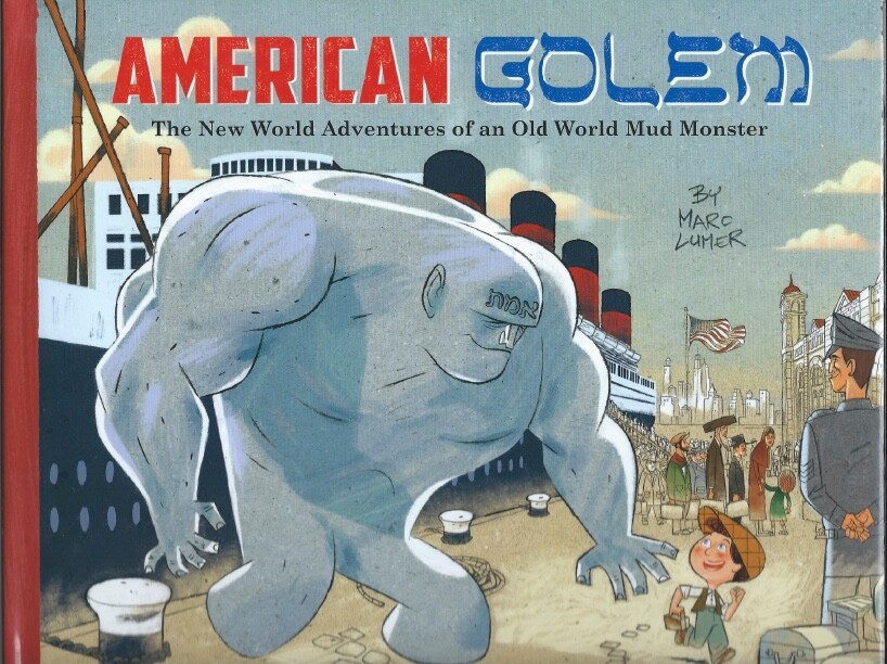 American Golem – Jewish Children Baseball Book – 40 pages 8.5x11in 