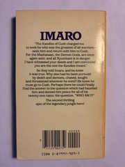 Charles R. Saunders – First three Imaro PAPERBACKS Daw 1st editions