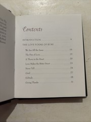 The Love Poems of Rumi – Jalal al-Din Rumi, hc/dj Mini Book