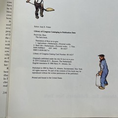 The Farm Book by Rien Poortvliet 1980 Harry N Abrams Hardcover & Dust Jacket
