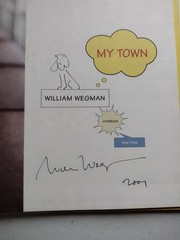 My Town By William Wegman Book [SIGNED 1st Edition]