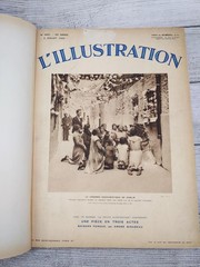L’Illustration Vol 180 July-Sept 1932 Bound Volume French Illustrated Magazine
