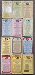 12 Del Rey Wizard of Oz Books Set L. Frank Baum Lot Vintage