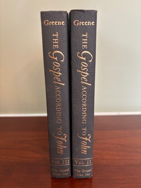The Gospel According to John, Volumes 2 and 3, by Oliver B. Greene (Gospel Hour)