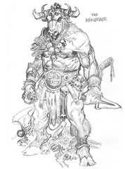 Michele Rubini Sketchbook: Gods, Legends & Fables