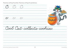 Cursive Workbook Writing Handwriting Practice Tracing Letters Ages 8 to 10