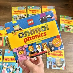 Large Lot Pre Reader & Phonics Book Lot Biscuit I Can Read LEGO Animal Phonics
