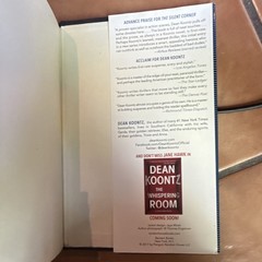 Dean Koontz Silent Corner HC DJ 1st Ed, 1st print 2017 Jane Hawk Ser.