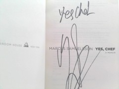 Yes, Chef: A Memoir (1st Ed, Signed) by Marcus Samuelsson; Veronica Chambers