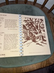 1967 Southern New Jersey Regional Cookbook Thick Tan Pb 255 Pages. 450 recipes