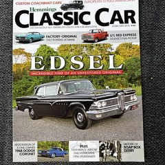 Lot/5 Hemmings Classic Car Magazines Jan, Feb, April, May, June 2018