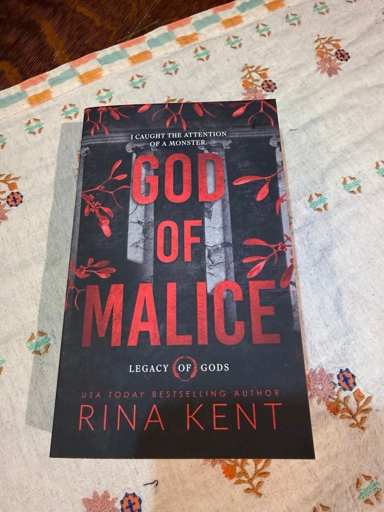 God of Malice Deluxe Signed by Rina Kent