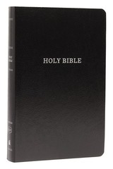 KJV Holy Bible: Gift and Award, Black Leather-Look, Red Letter, Comfort…