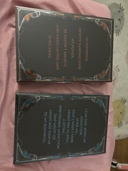 Legacy of Gods God of Wrath God of Ruin limited edition books by Rina Kent