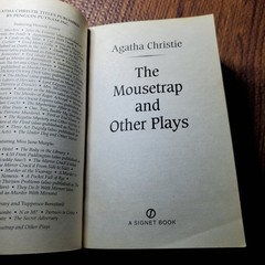 The Mousetrap and Other Plays Agatha Christie 2000 Signet Mystery