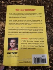 Work Energy book by Jim Harmer.  161 pages.