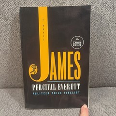 James : Large Print Paperback by Percival Everett 2024