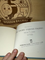EIGHT FAMOUS ENGINES THOMAS TRAIN AWDRY RAILWAY Book FIRST EDITION 1957