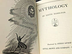 RARE 1ST TRADE EDITION! Mythology by Edith Hamilton (1942), FINE SOFTCOVER BOOK!