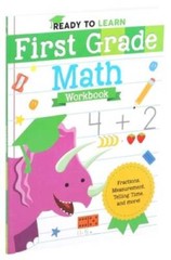 Ready to Learn: First Grade Math Workbook – Paperback – GOOD