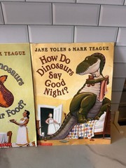 Lot of 2 HOW DO DINOSAURS Series Books Jane Yolen & Mark Teague