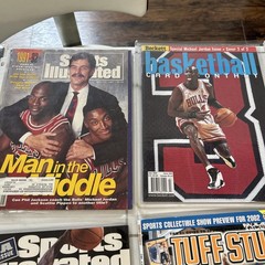 SPORTS ILLUSTRATED MICHAEL JORDAN LOT 20 Items CHICAGO BULLS COLLECTION MAGAZINE