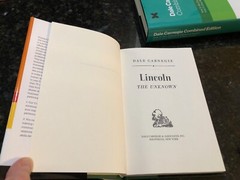 Lot Dale Carnegie 3 Vols: COMBINED EDITION + Quick & Easy Speaking + Lincoln
