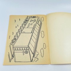 ABC Coloring Book Vintage 1970s Paperback Modern Promotions USA Uncolored
