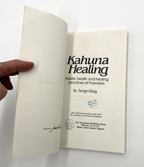 Kahuna Healing Serge Kahili King PB 1984 2nd ed