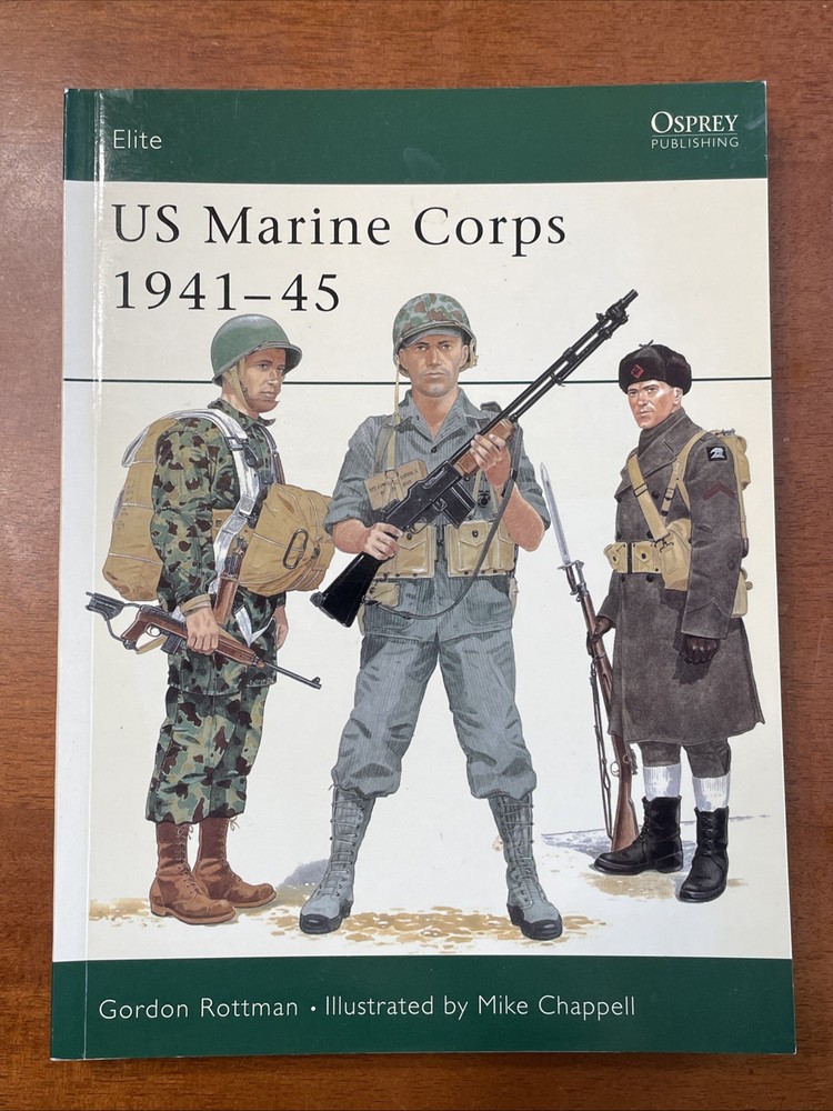 US Marine Corps 1941-45 – Osprey Elite Series , #59 64 Pages, SB