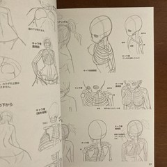 How to Draw a Girl’s Body: Character Bones and Flesh Art Book Illustration