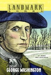 Meet George Washington (Landmark Books) – Paperback – VERY GOOD