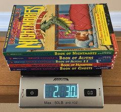 Lot of 5 1990s Bruce Coville PB Book of Monsters / Ghosts / Aliens / Nightmares