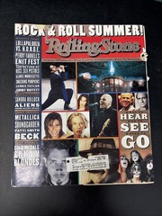 Rolling Stone 1996 Lot of 9 Magazines Jan-Aug Vintage