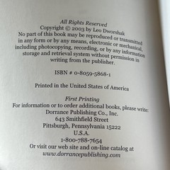 SIGNED UFOs Are With Us Take My Word Leo Dworshak 2003 First Printing Paperback
