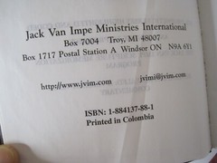 Jack Van Impe Prophecy Bible KJV Limited Special Edition Red Letter Ed. Burgandy