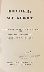 BUCHER: MY STORY-Captain of USS Pueblo Memoir-LLOYD M. BUCHER-Very Good HC w/DJ!