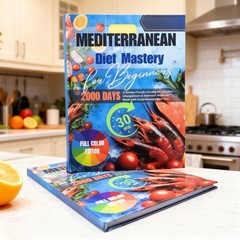 Mediterranean Recipes Cookbook | Weight Loss Recipes | Full Color Cookbook