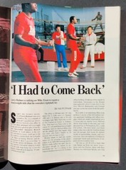 NEWSSTAND 1988 Sports Illustrated Minnesota VIKINGS Redskins SOONERS EX