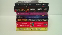 Lot of 7 Hardcover and Softcover Crime/Mystery Books Random Mix