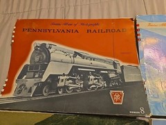 ESTATE: Vintage 1940’s Lot of 6 1st Edtion „Trains Album of Photographs” Books
