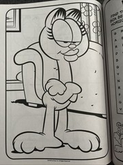 Garfield Jumbo Coloring & Activity Book Puzzles Games & Pages to Color Bendon