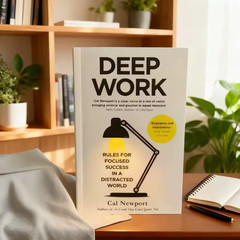 Deep Work English Book By Cal Newport Rules for Focused Success In A Distracted*