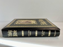 Holy Bible King James Version Red Letter Nelson Regency Family Black 1978