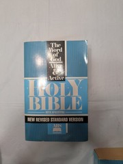 Holy Bible Word of God Alive & Active New American Standard Bible -2 Available-