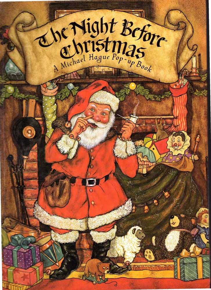 The Night Before Christmas Hague, Michael|Moore, Clement C. hardcover Good
