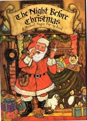 The Night Before Christmas Hague, Michael|Moore, Clement C. hardcover Good