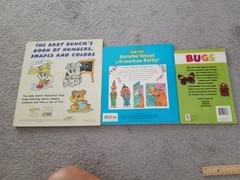 Lot of 3 Large Board Books for Children’s/ Toddler Babies/Preschool/Daycare